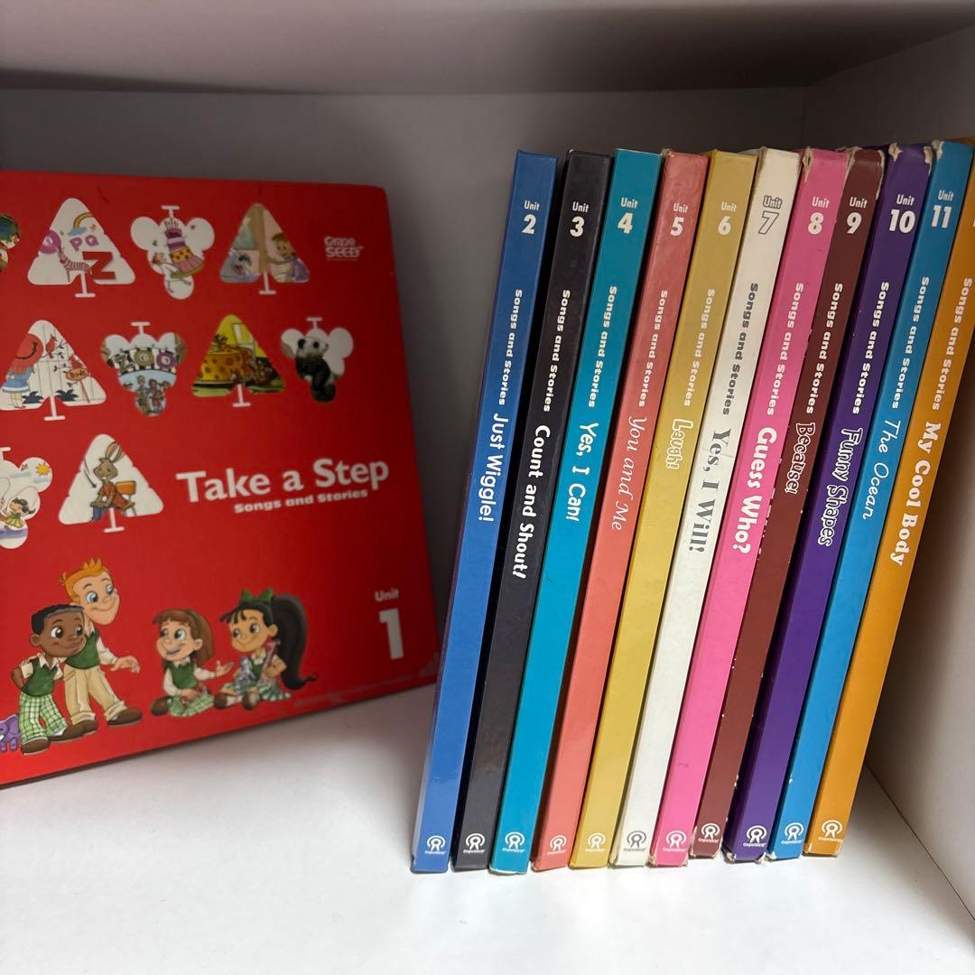 グレープシード　英語学習絵本セット 1-12ユニット