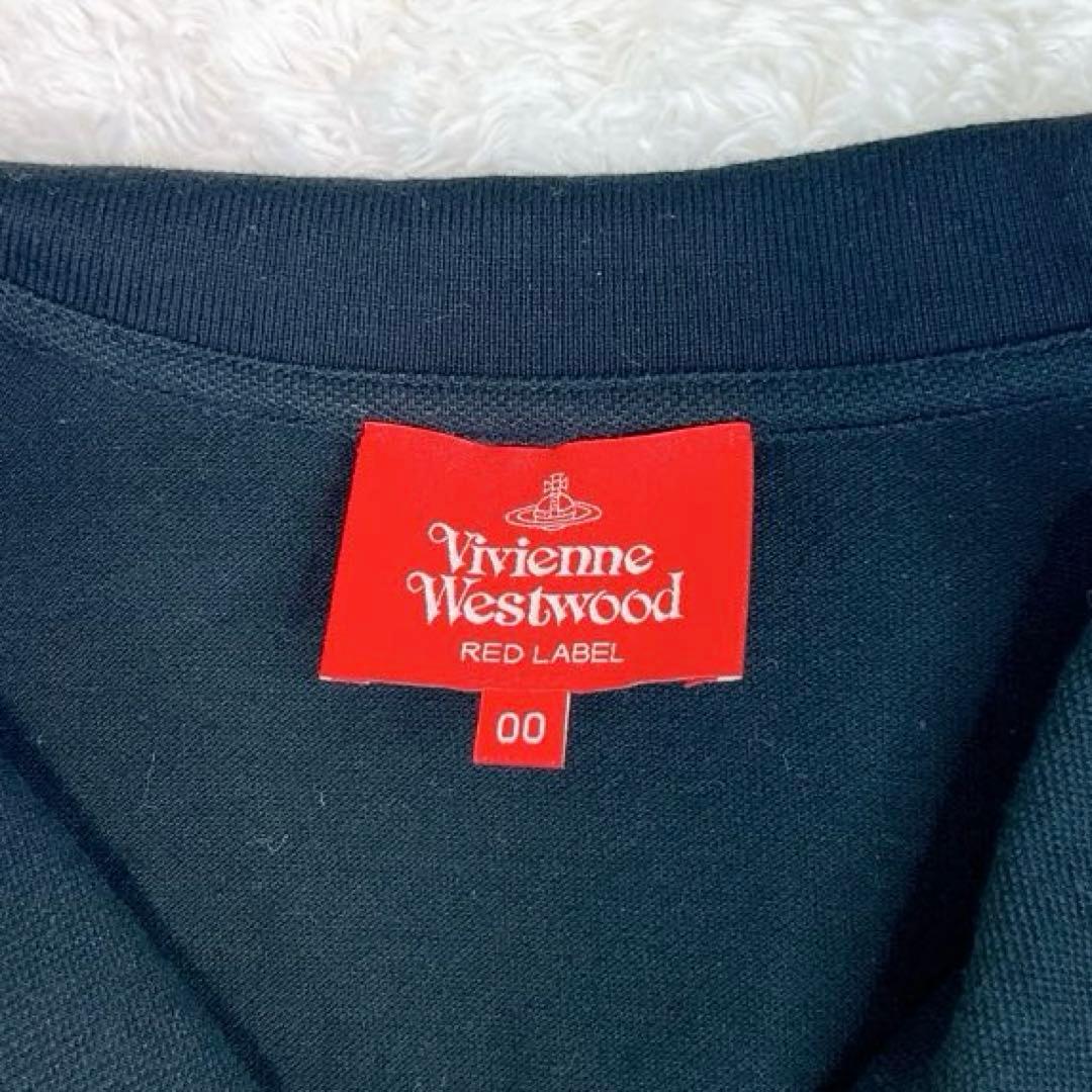 未使用級✨希少✨ヴィヴィアンウエストウッド フリル ラブポロシャツ オーブ刺繍