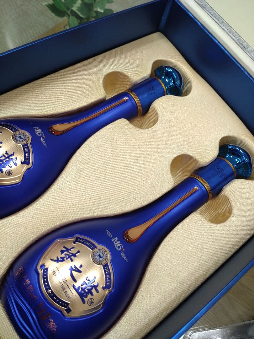 ※土日限定値下げ中【新品未開封】中国 白酒 夢之藍 M6+ 2本セット