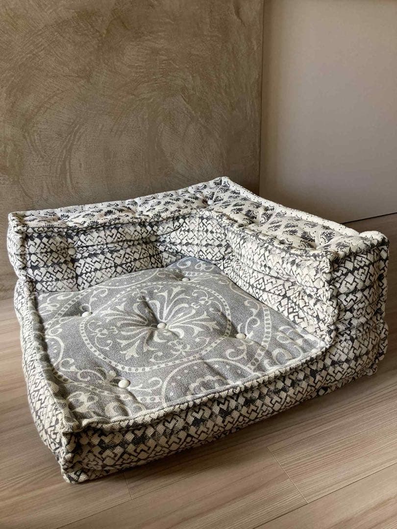 疲*！様 【美品】アデペシュ ブロックマルチソファ コーナー ジオグレー