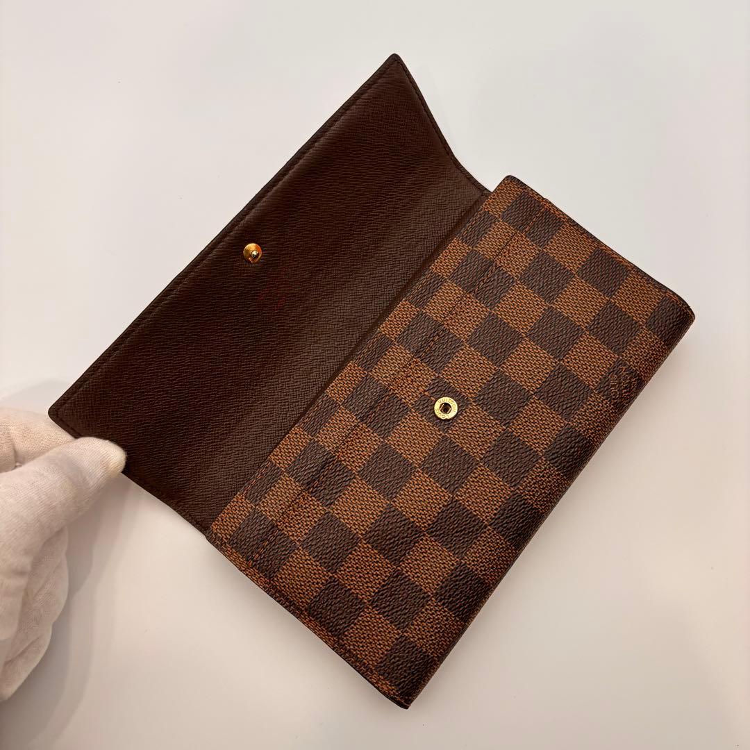 ✨鑑定済み✨ルイヴィトン✨ダミエ 長財布✨ポルトフォイユ インターナショナル