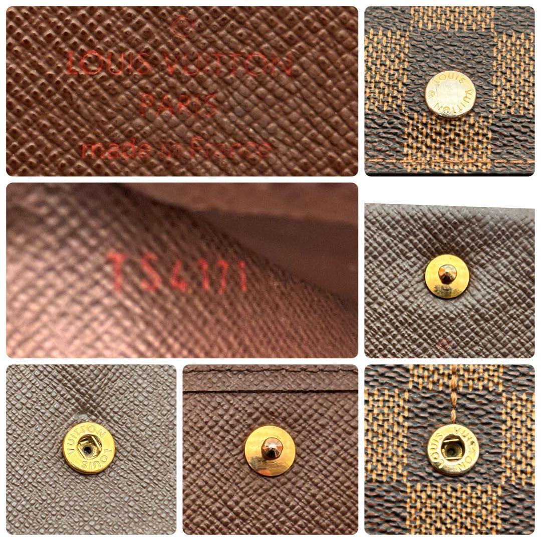 ✨鑑定済み✨ルイヴィトン✨ダミエ 長財布✨ポルトフォイユ インターナショナル