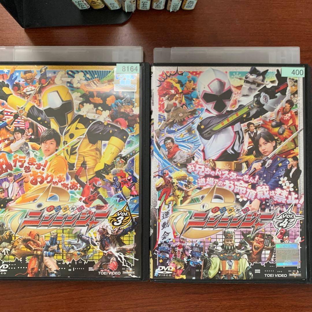 レンタルアップ スーパー戦隊シリーズ 手裏剣戦隊ニンニンジャー　DVD　全巻