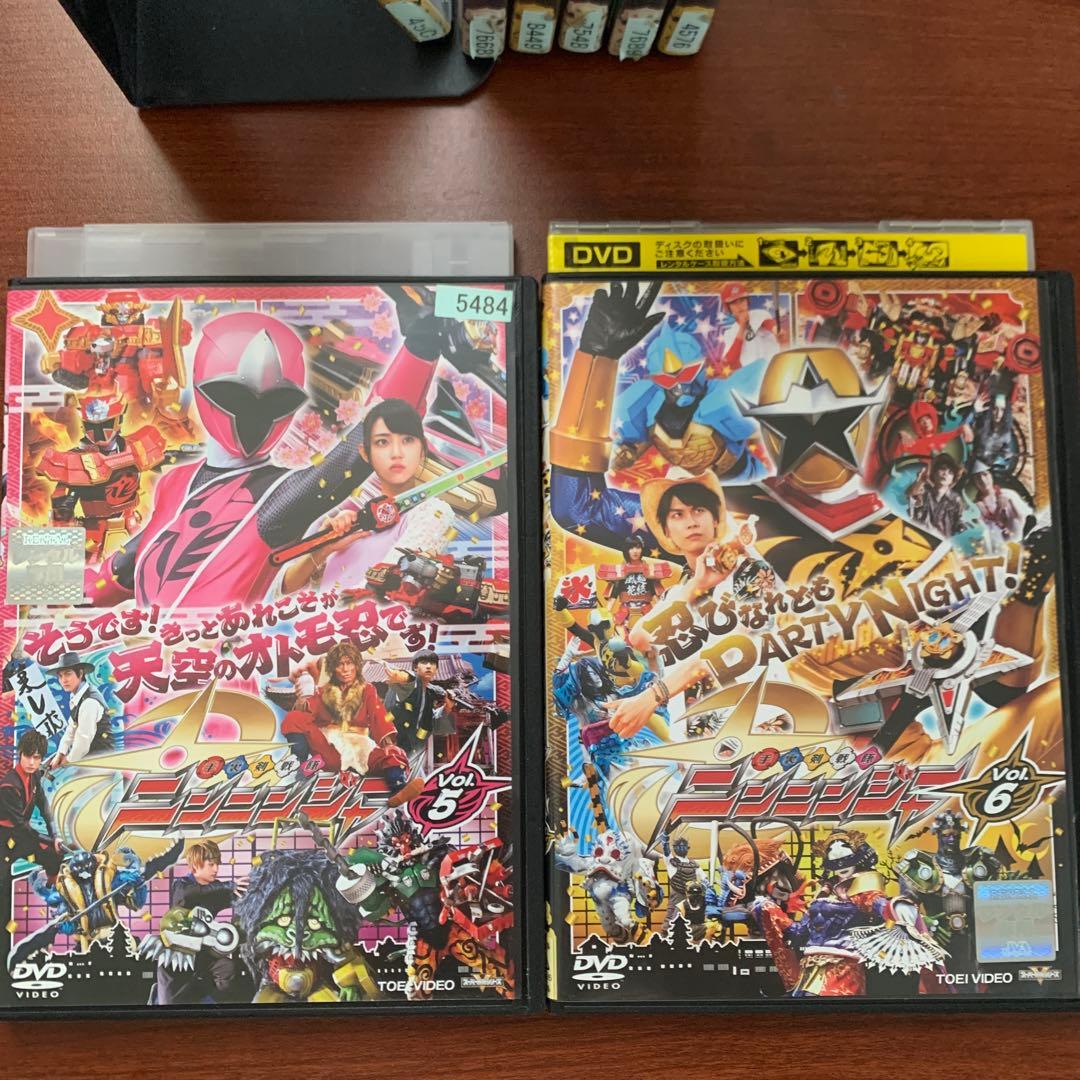 レンタルアップ スーパー戦隊シリーズ 手裏剣戦隊ニンニンジャー　DVD　全巻