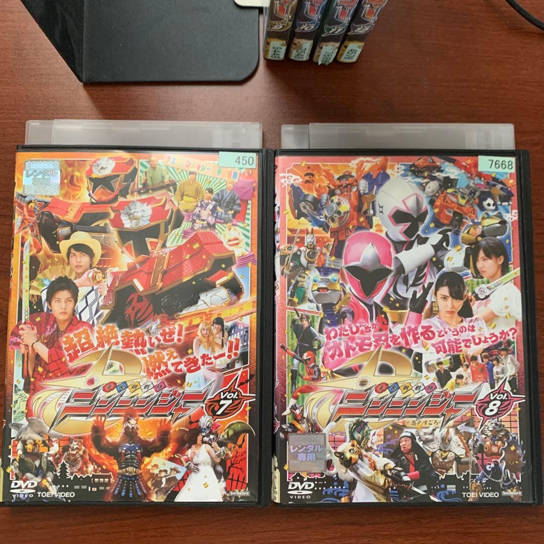 レンタルアップ スーパー戦隊シリーズ 手裏剣戦隊ニンニンジャー　DVD　全巻