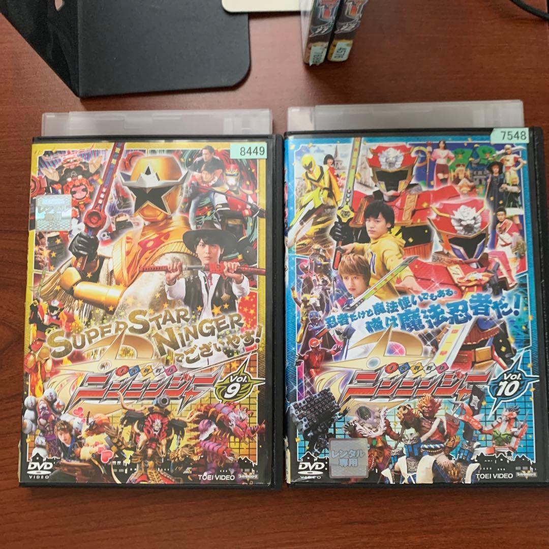 レンタルアップ スーパー戦隊シリーズ 手裏剣戦隊ニンニンジャー　DVD　全巻