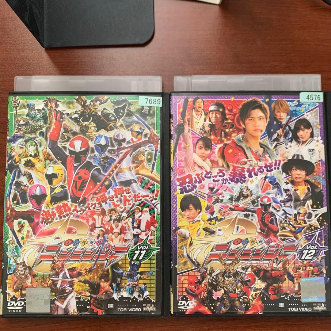 レンタルアップ スーパー戦隊シリーズ 手裏剣戦隊ニンニンジャー　DVD　全巻