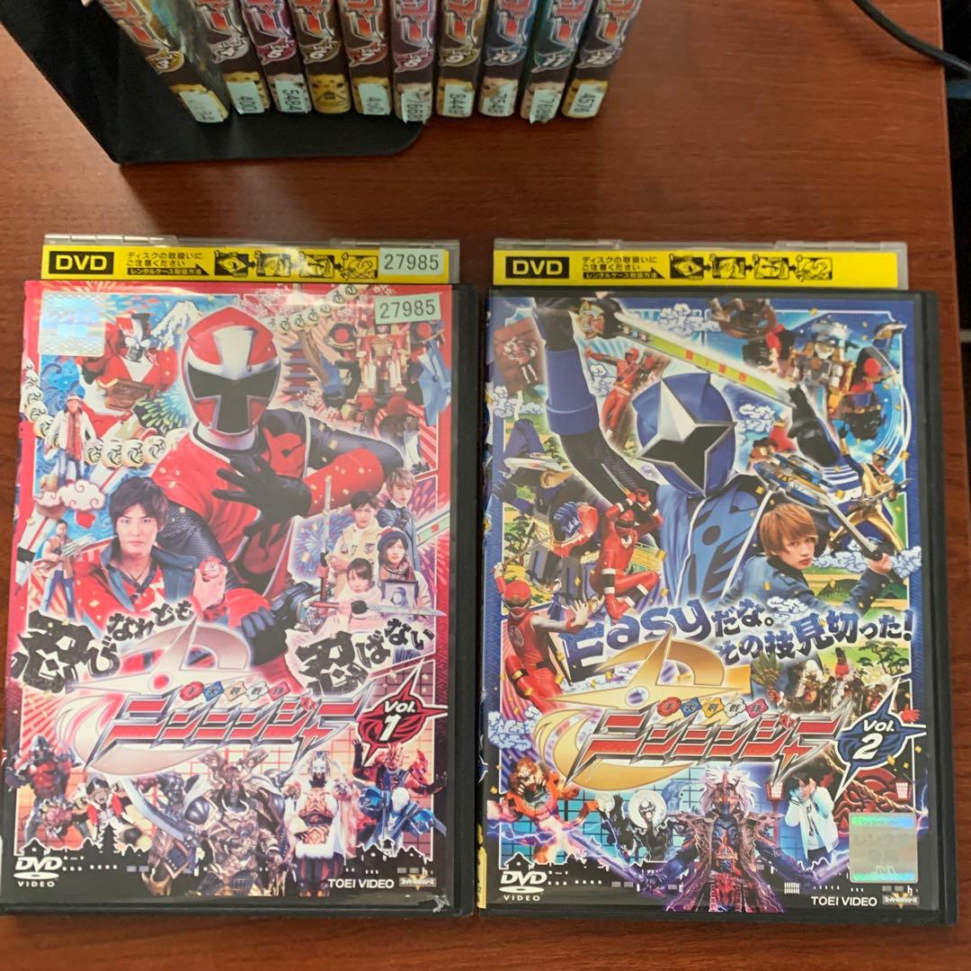 レンタルアップ スーパー戦隊シリーズ 手裏剣戦隊ニンニンジャー　DVD　全巻