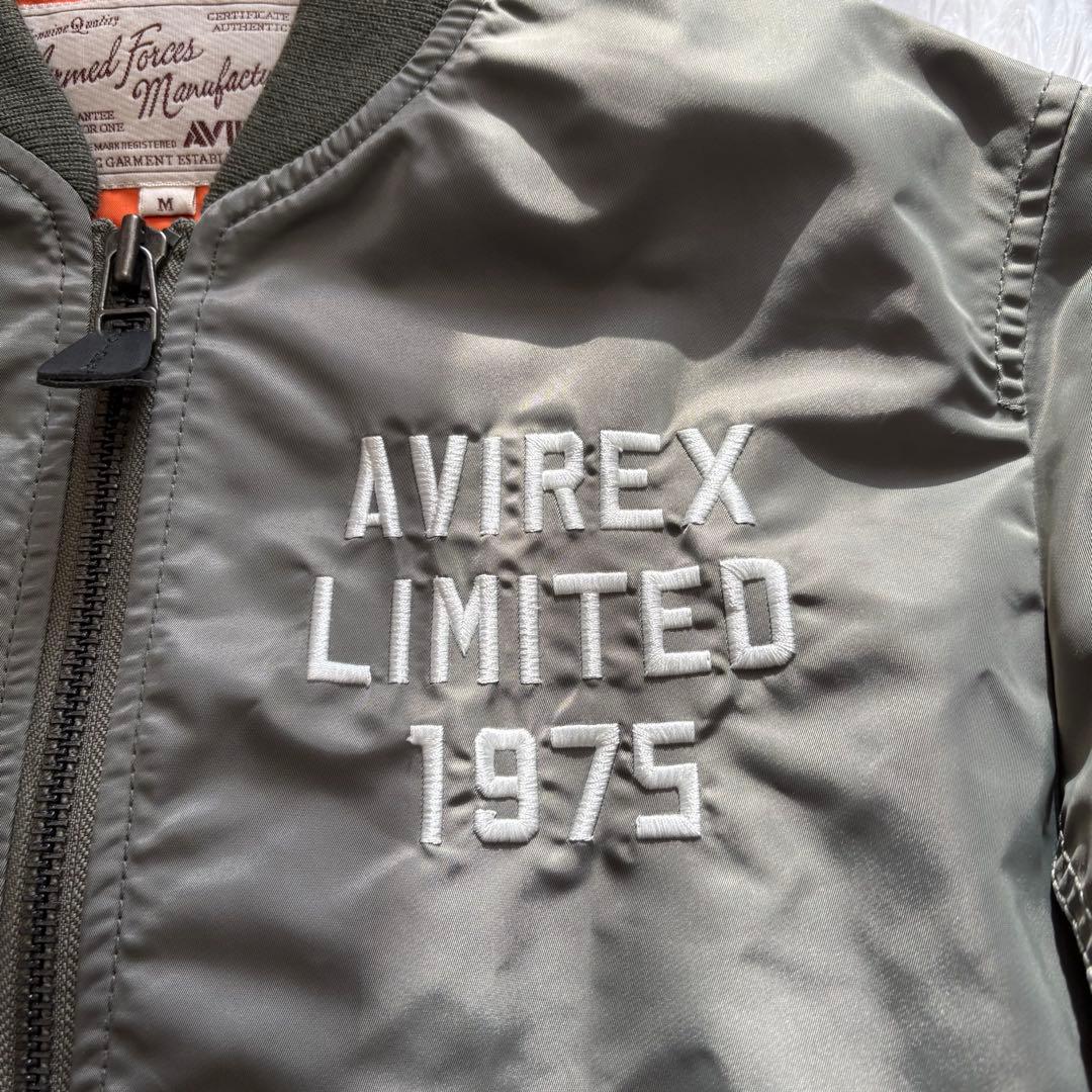 【レア】AVIREX MA-1 フライトジャケット Mサイズ TOMCAT