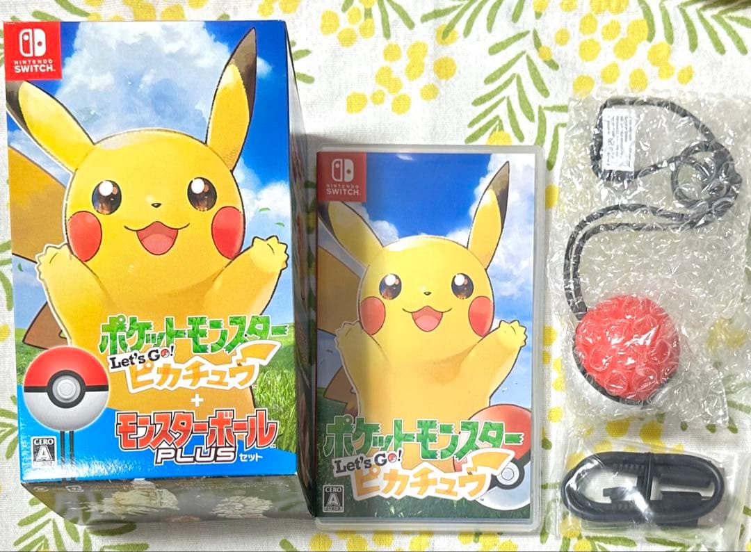 ポケットモンスター　let's go！ピカチュウ モンスターボールPlusセット