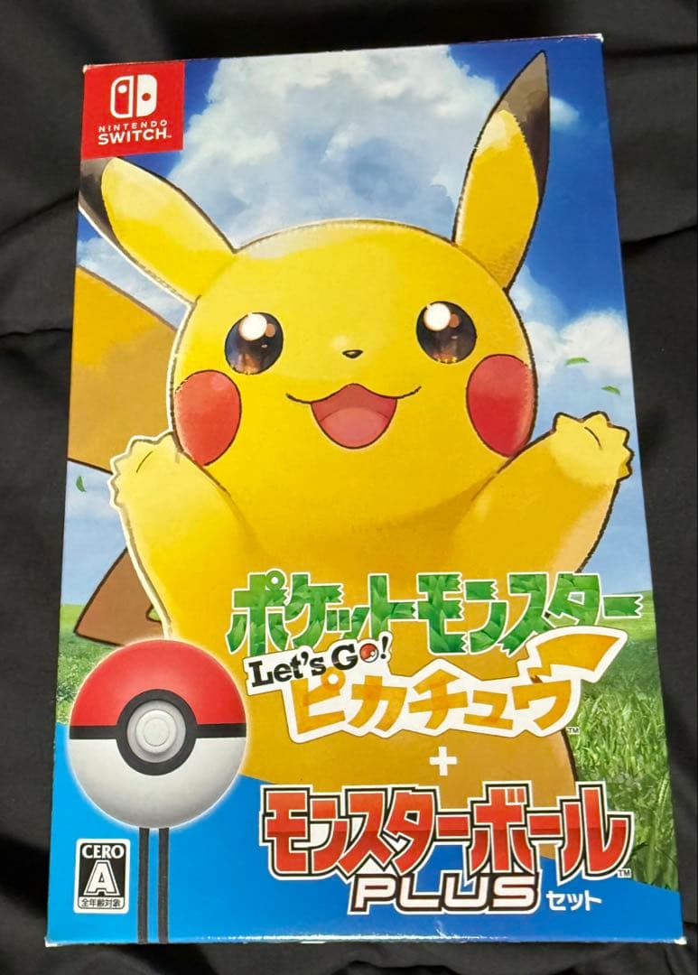 新品 ポケットモンスターレッツゴーピカチュウ+モンスターボールPLUSセット