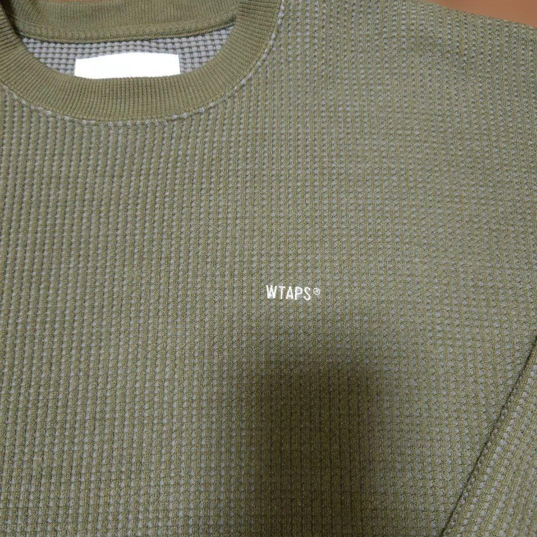 WTAPS 21AW WAFFLE LS PEAC 　212ATDT-CSM30