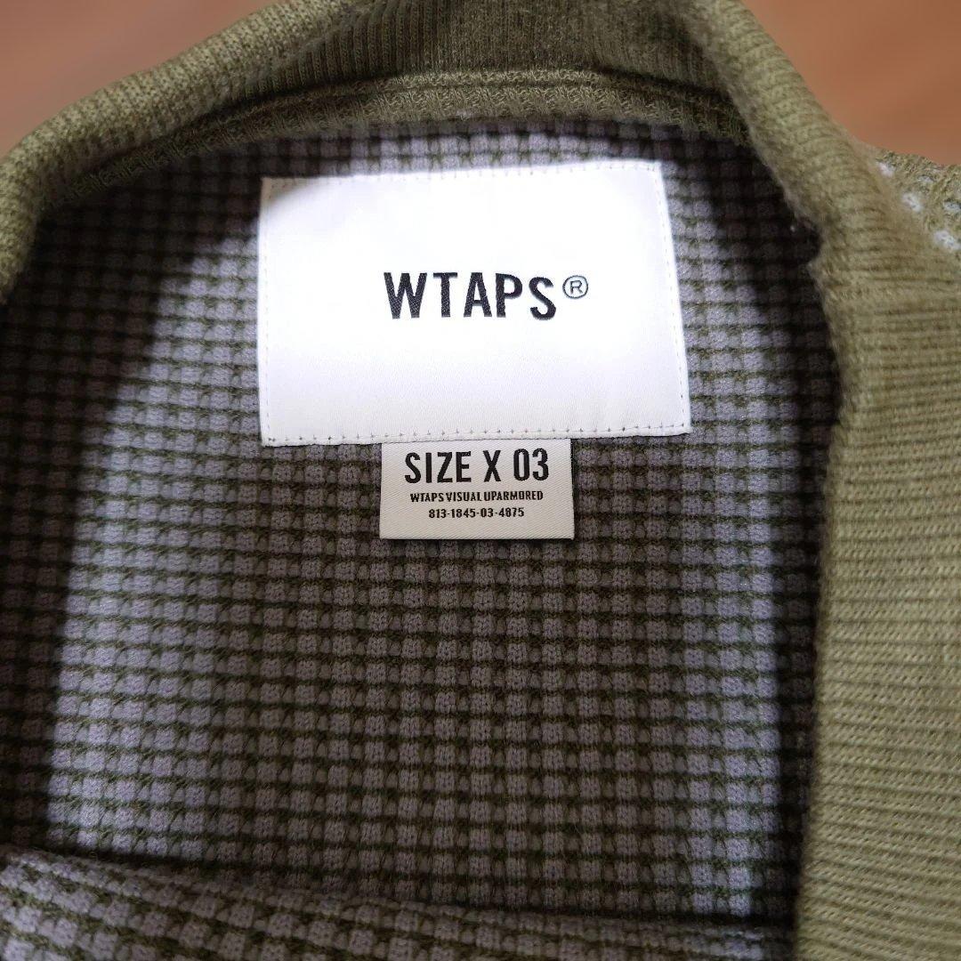 WTAPS 21AW WAFFLE LS PEAC 　212ATDT-CSM30