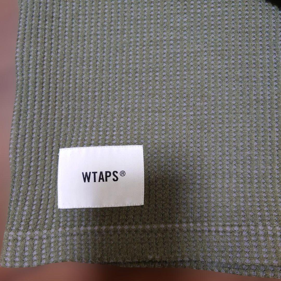 WTAPS 21AW WAFFLE LS PEAC 　212ATDT-CSM30