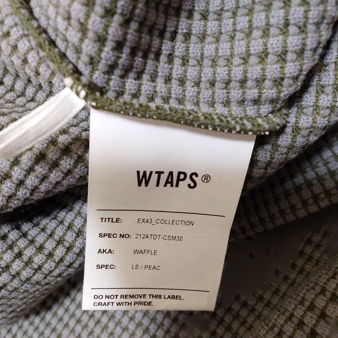 WTAPS 21AW WAFFLE LS PEAC 　212ATDT-CSM30