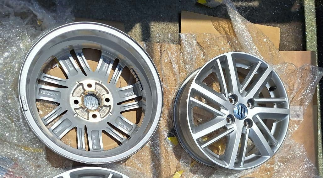 美品 スズキ ソリオ MA-37S 純正ホイール 15インチ 2本 ①