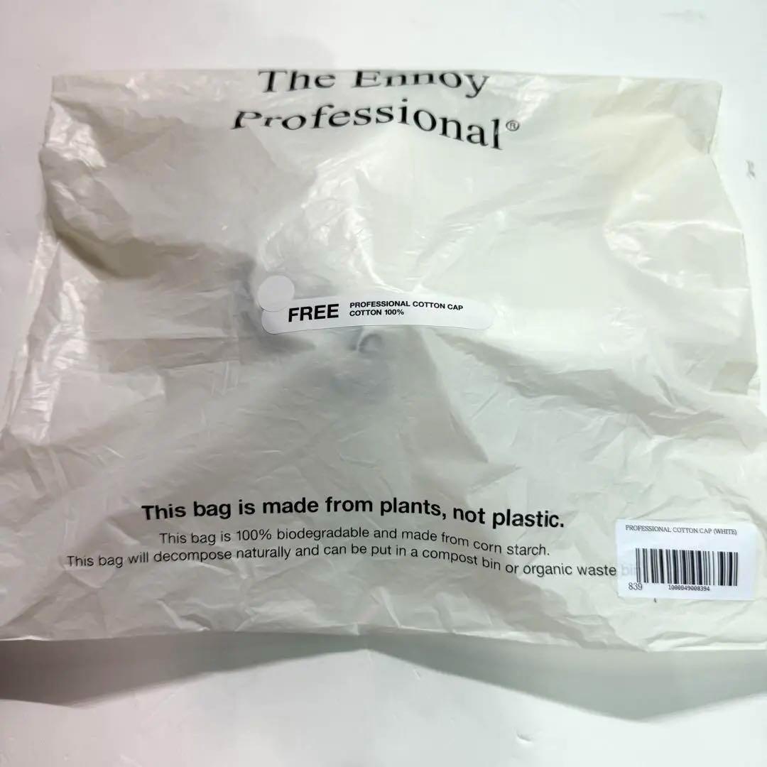 帽子 25SS ENNOY PROFESSIONAL COTTON CAP WHITE