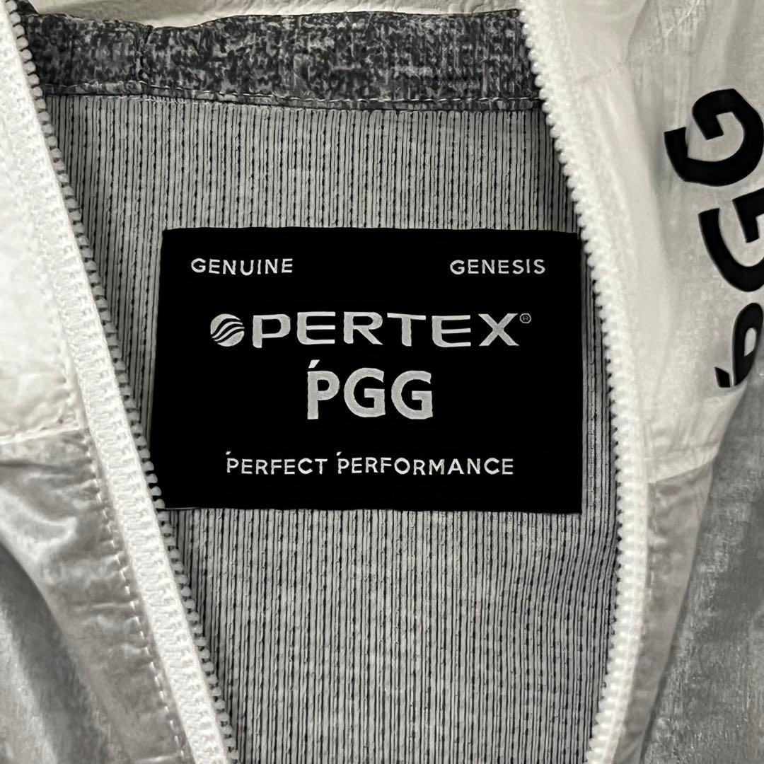【PGG】PERTEX フーディブルゾン〈杢グレー〉