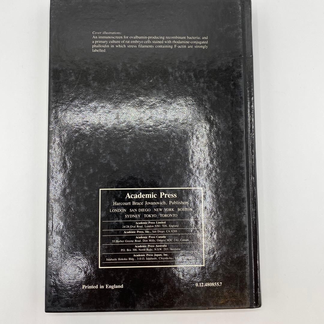 洋書 Immunochemical Methods in Cell and