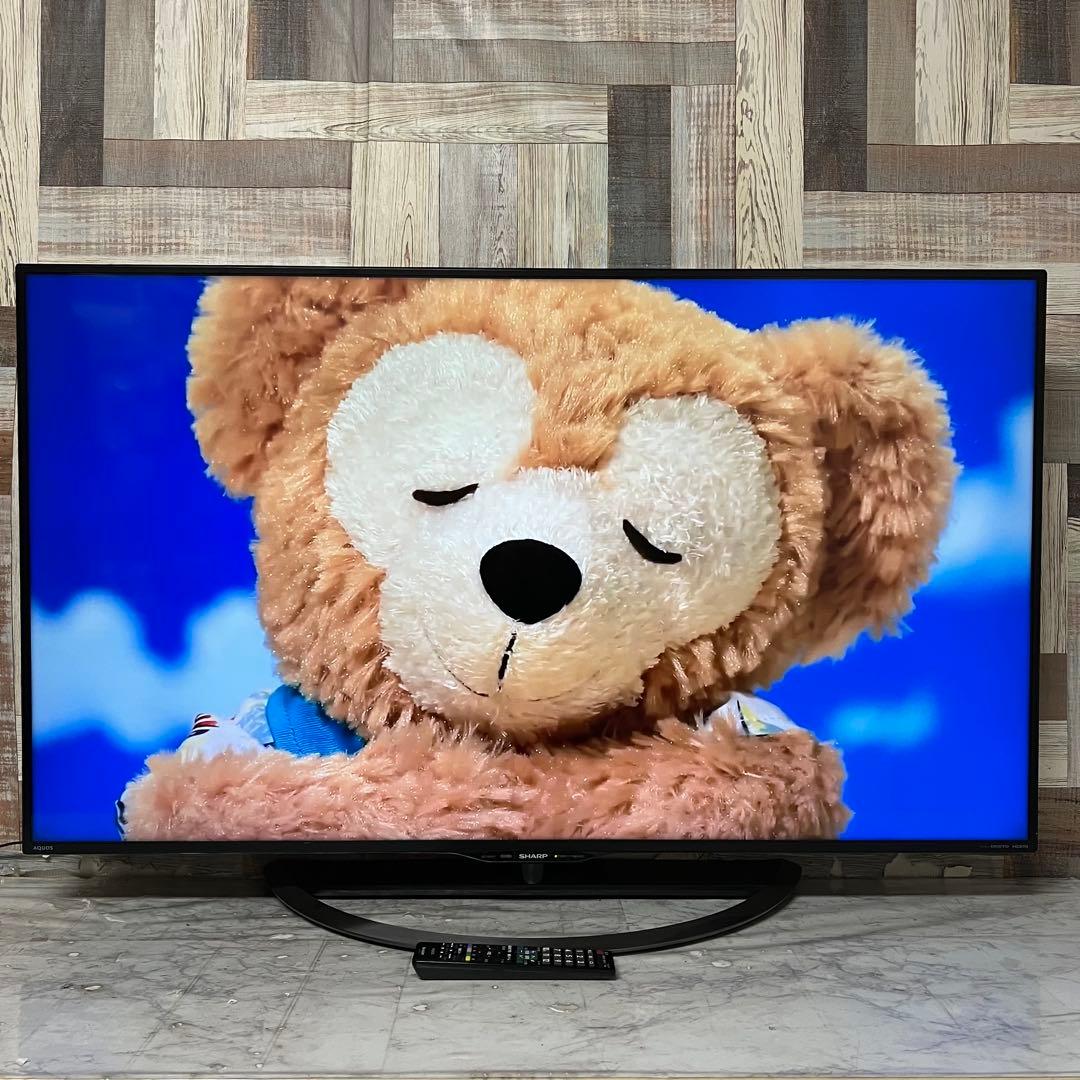 リクエスト価格❣️シャープ 50V型4Kテレビ YouTube.NETFLIX視聴