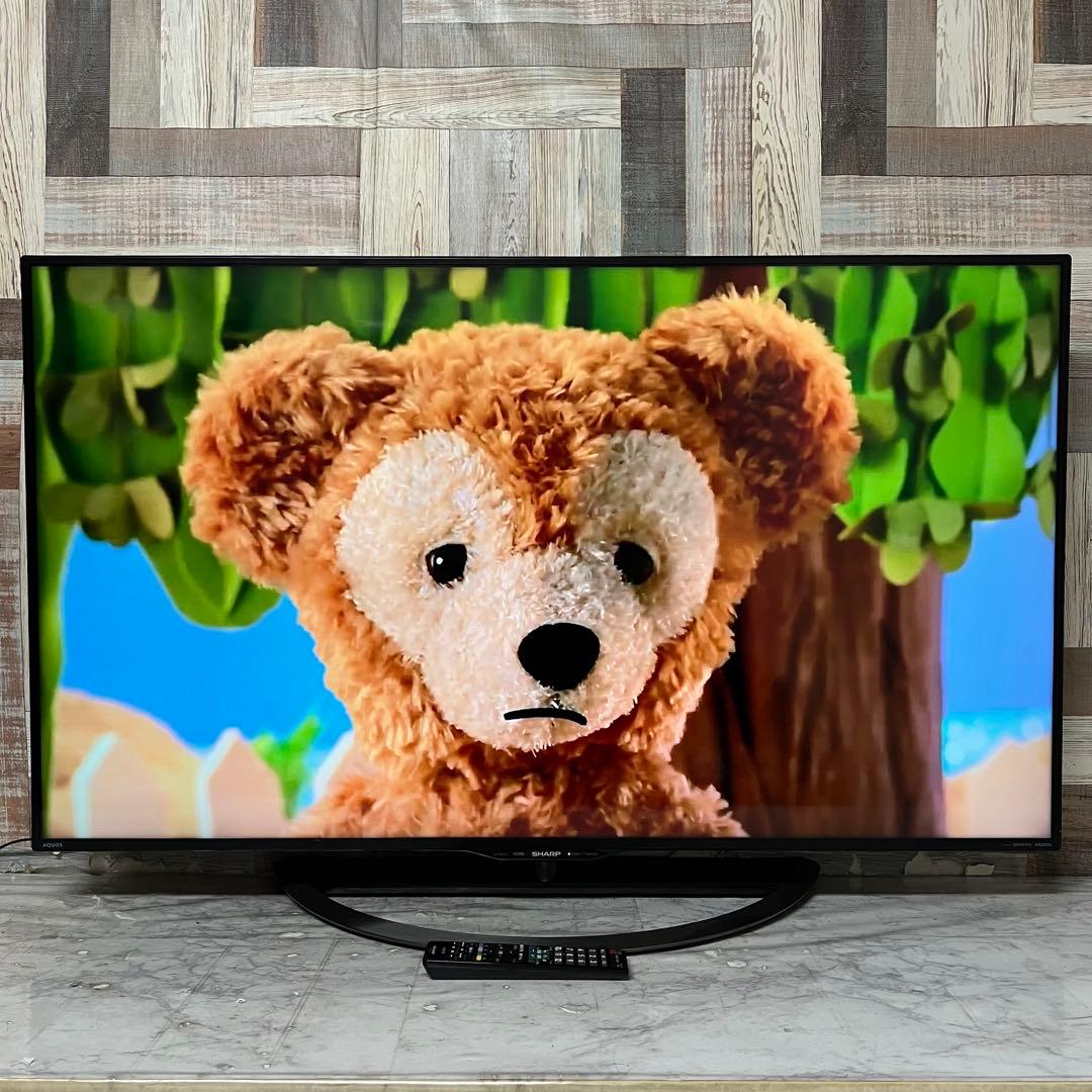 リクエスト価格❣️シャープ 50V型4Kテレビ YouTube.NETFLIX視聴