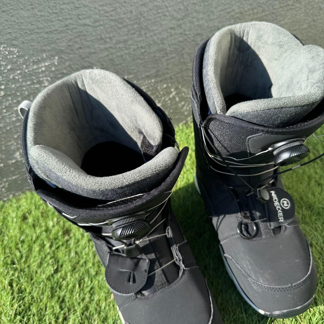 良品 ナイデッカー ダブルBOA TRANSIT スノボブーツ 26.5cm