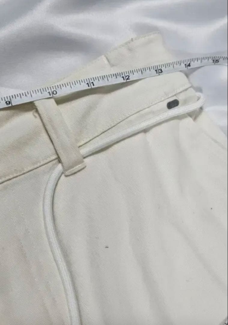 NIKE Off-White パンツ　白