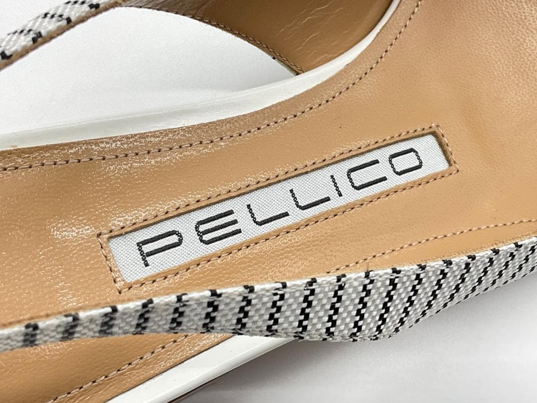 【新品】PELLICO バックフラットシューズ S定価86900円　25