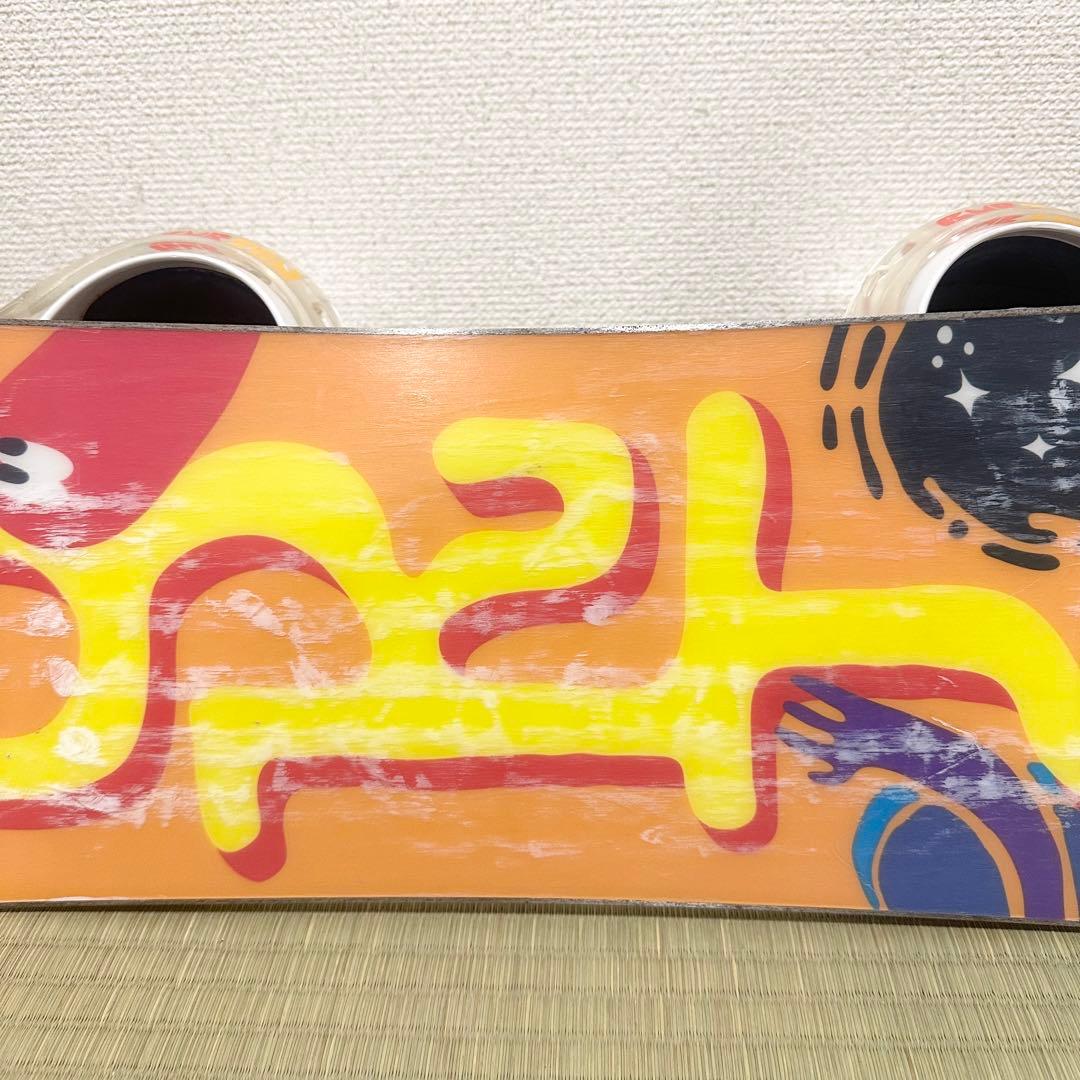 Burton キッズ スノーボード 80cm ビンディング付き 子供用