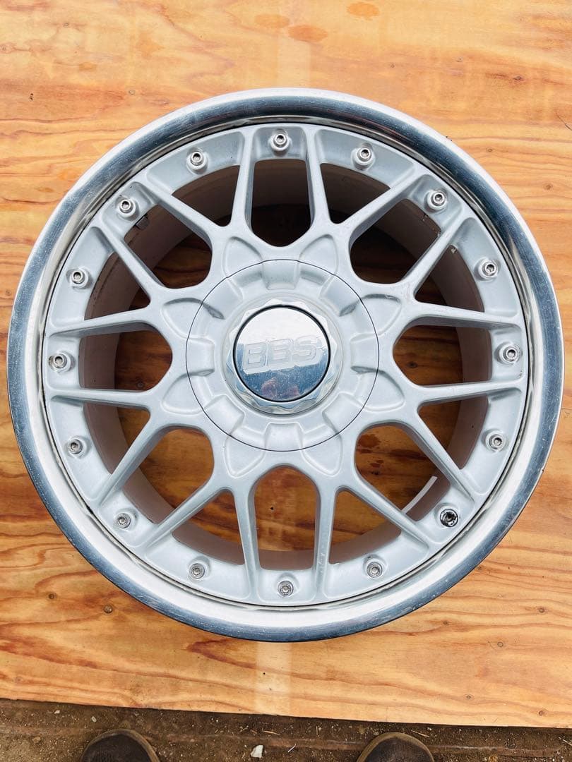 希少BBS RS748 RS750メッシュ 17インチ PCD114.3 5穴