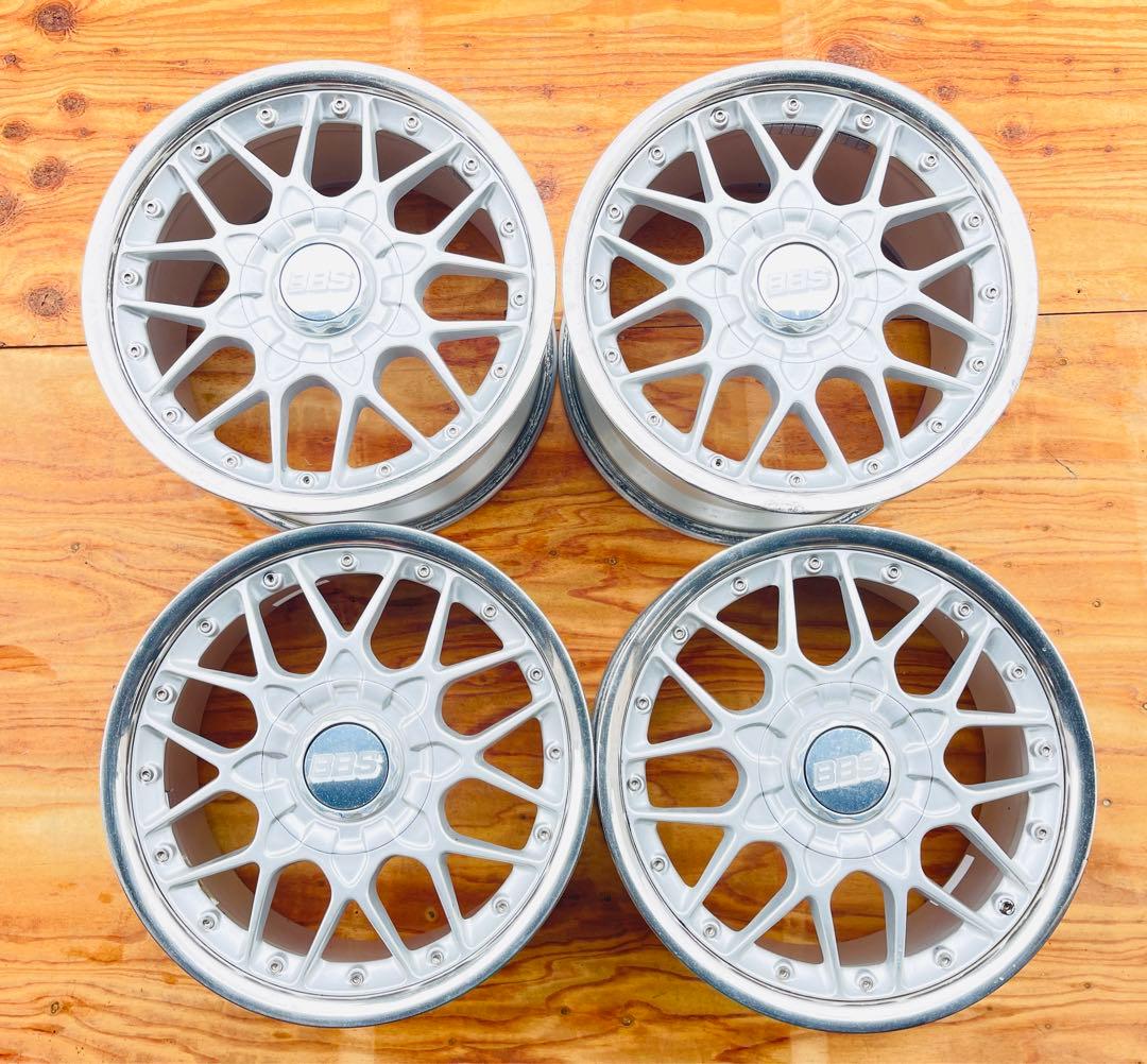 希少BBS RS748 RS750メッシュ 17インチ PCD114.3 5穴