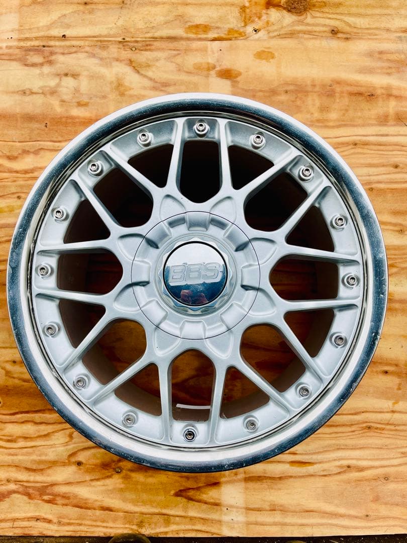 希少BBS RS748 RS750メッシュ 17インチ PCD114.3 5穴