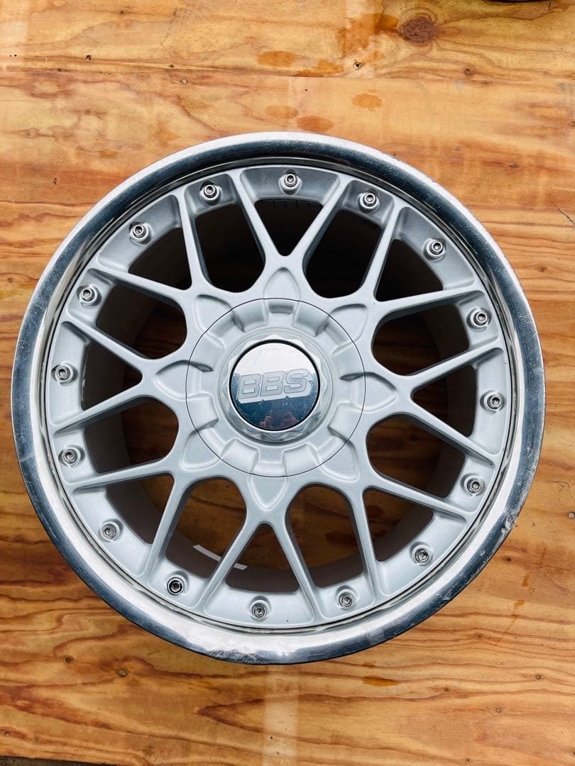 希少BBS RS748 RS750メッシュ 17インチ PCD114.3 5穴