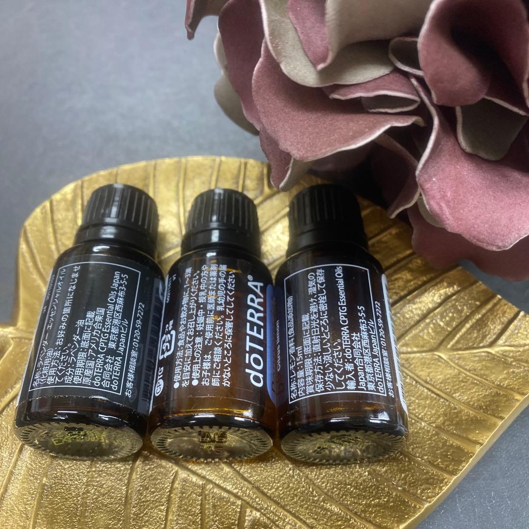 とりっぴ〜様　【新品 】ドテラ人気のエッセンシャルオイル15ml 3点セット