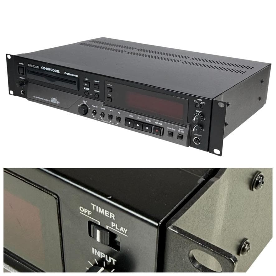 ◆優良動作品◆TASCAM CDレコーダー 業務用 CD-RW900SL