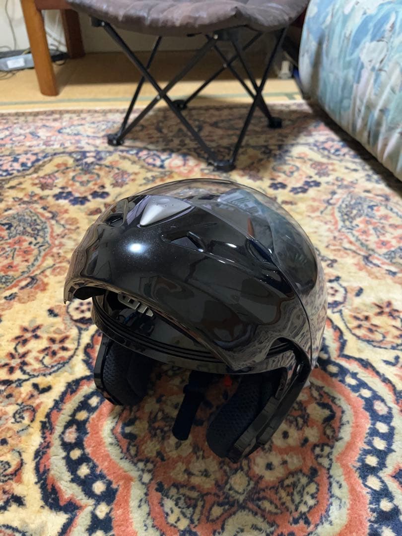 WINS CR-1 フルフェイスヘルメット ブラック（メタリック）Lサイズ