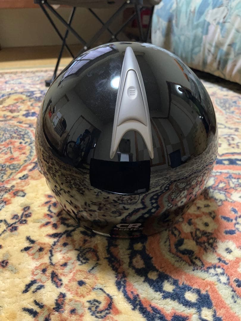 WINS CR-1 フルフェイスヘルメット ブラック（メタリック）Lサイズ