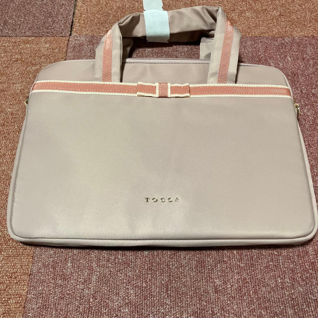 【撥水】TOCCA トッカ　TINY RIBBON PCバッグ　新品未使用