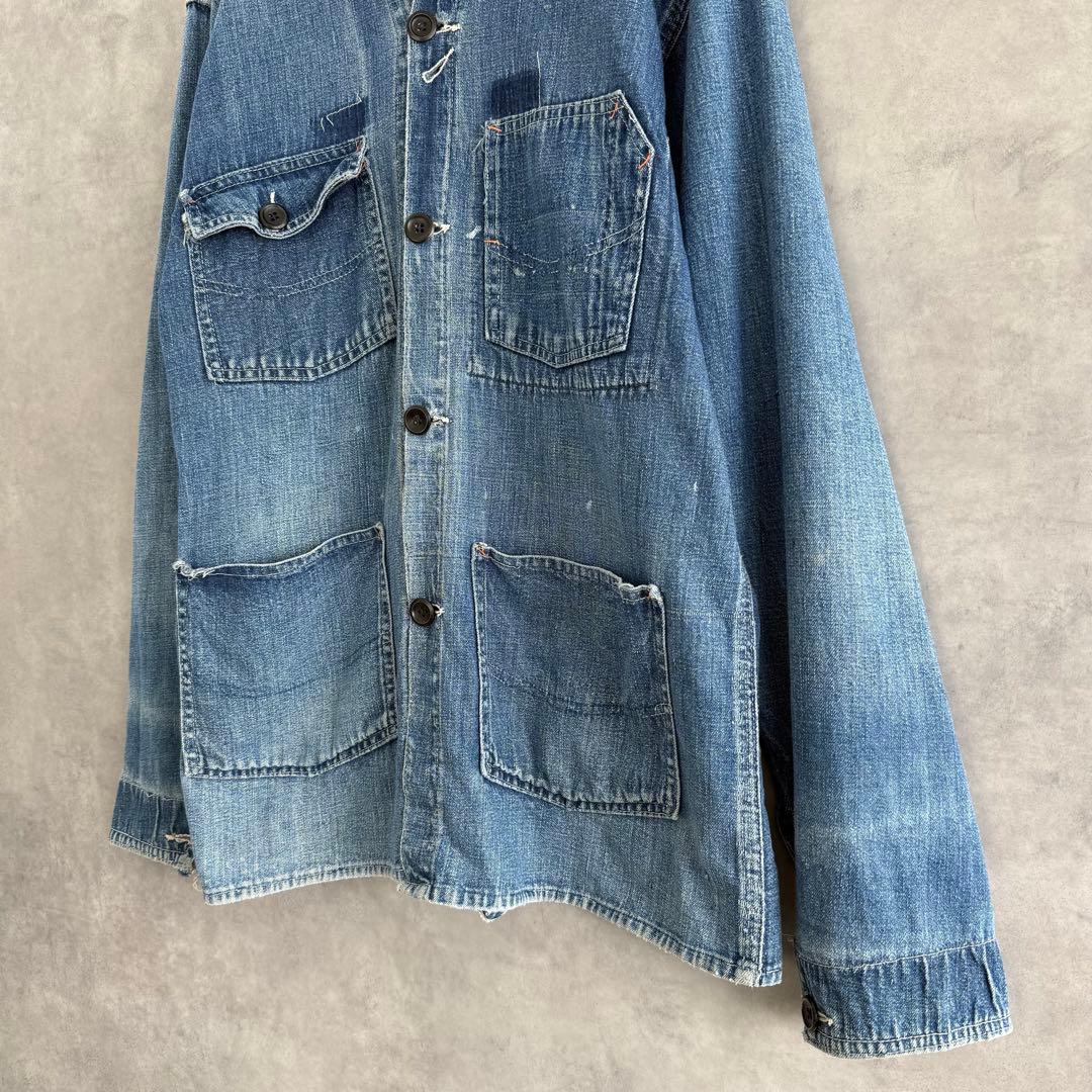 50s〜60sUnknown ヴィンテージ カバーオール ボロ BORO 雰囲気