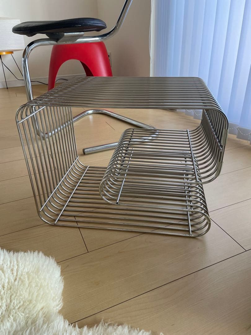 【定価5.6万】AYTM アイテムCurva スツールマガジンラック