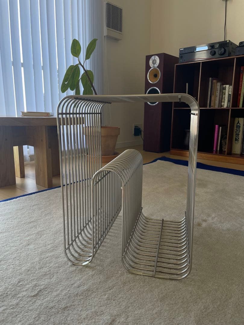 【定価5.6万】AYTM アイテムCurva スツールマガジンラック