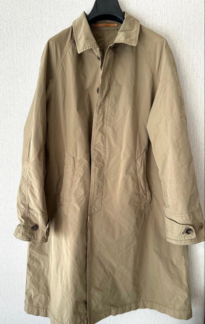 サイベーシックス SCYE BASICS ステンカラーコート 38