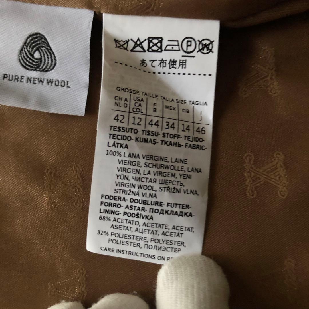 ★美品★マックスマーラ テーラードジャケット オーバーサイズ 白タグ ビジカジM