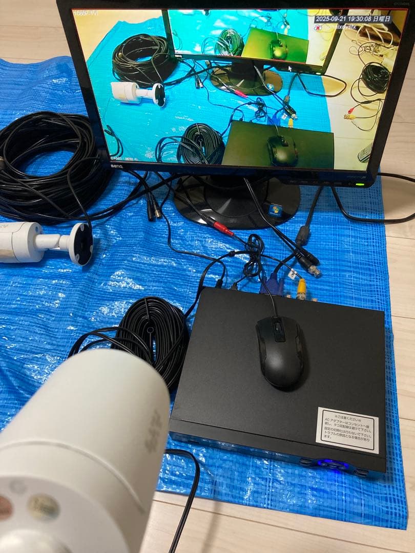 防犯カメラシステム 200万画素 1TB