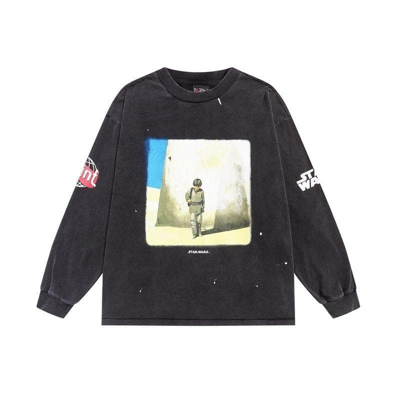 Saint Michael セントマイケルブラック 長袖カットソー