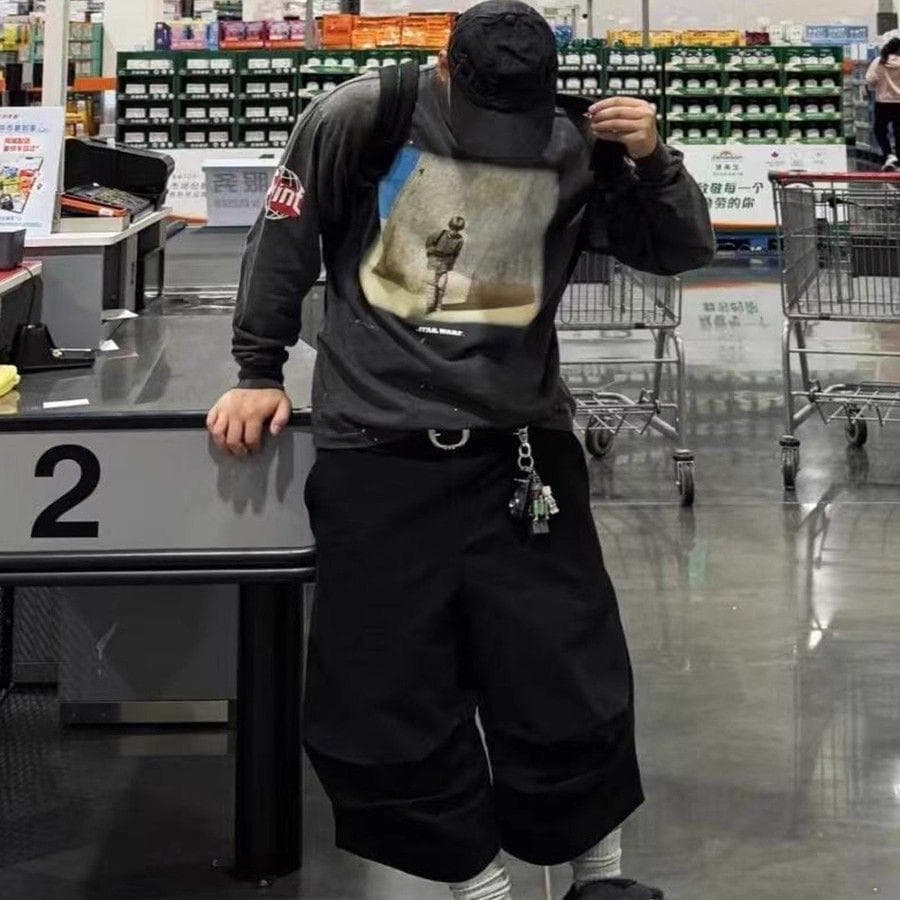 Saint Michael セントマイケルブラック 長袖カットソー