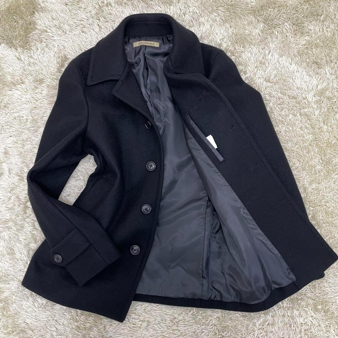 【未使用級】ジャーナルスタンダード ウールコート 黒 M シンプル