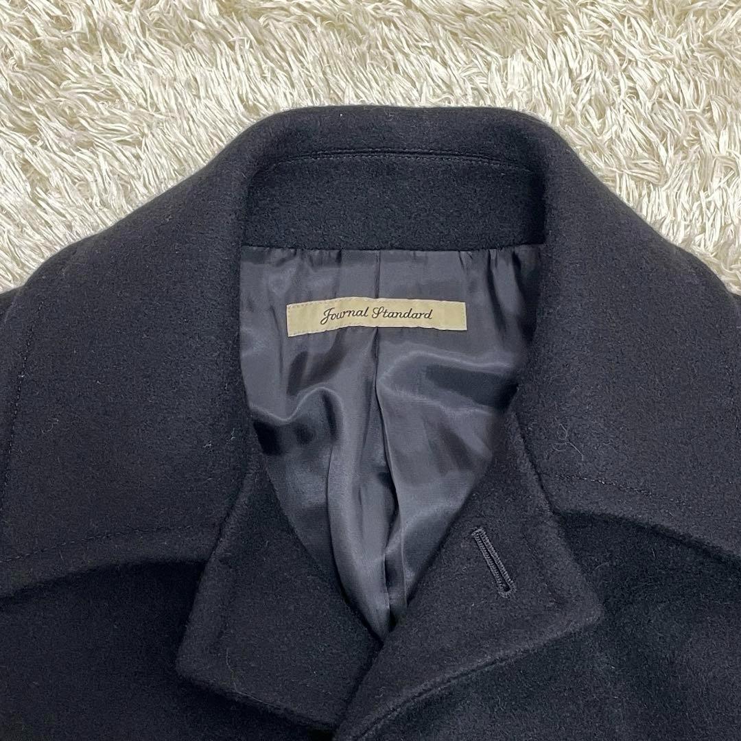 【未使用級】ジャーナルスタンダード ウールコート 黒 M シンプル