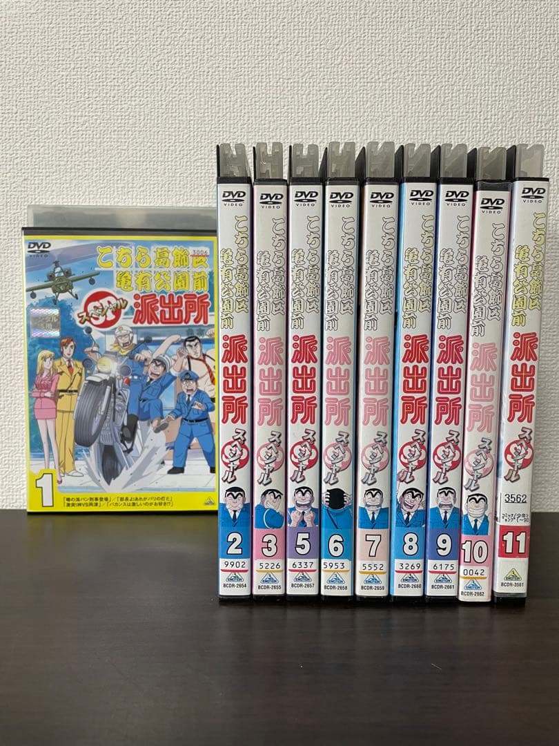 こちら亀　全巻 スペシャル DVD 11巻（4巻抜け）　レンタル品