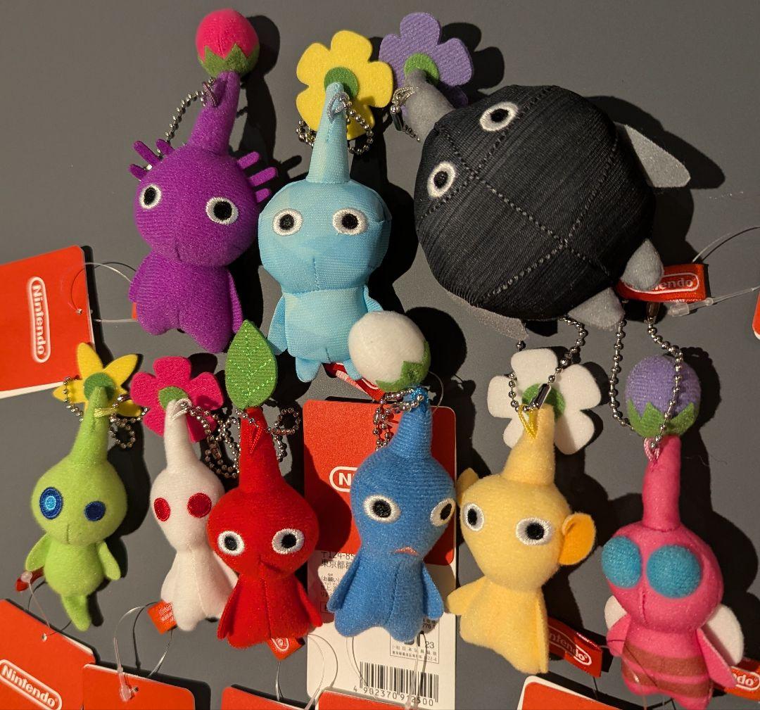 ピクミン マスコット ぬいぐるみ ボールチェーン 9種 がま口　チャッピー